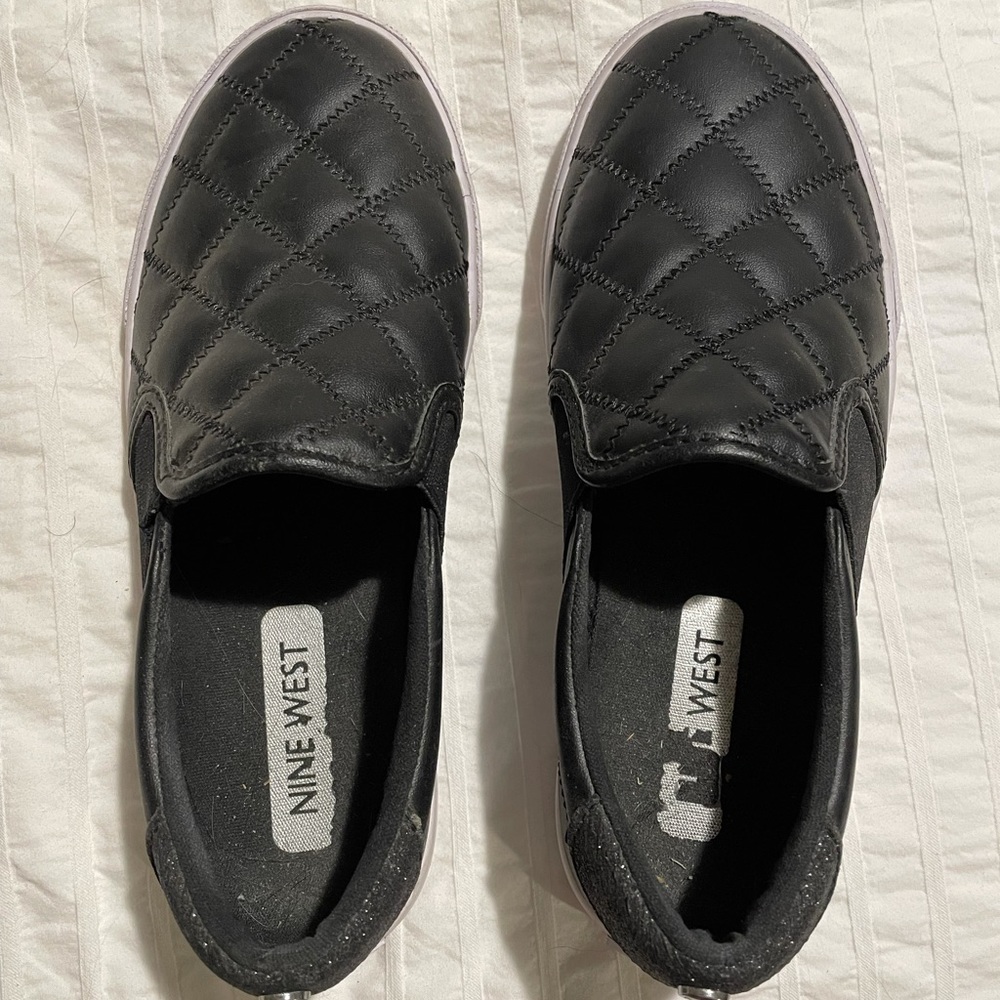 Nine West quilted sneakers